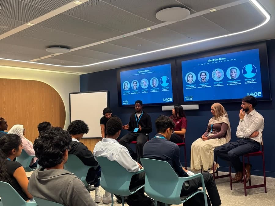 LACE Network x Cisco apprentice panel discussion